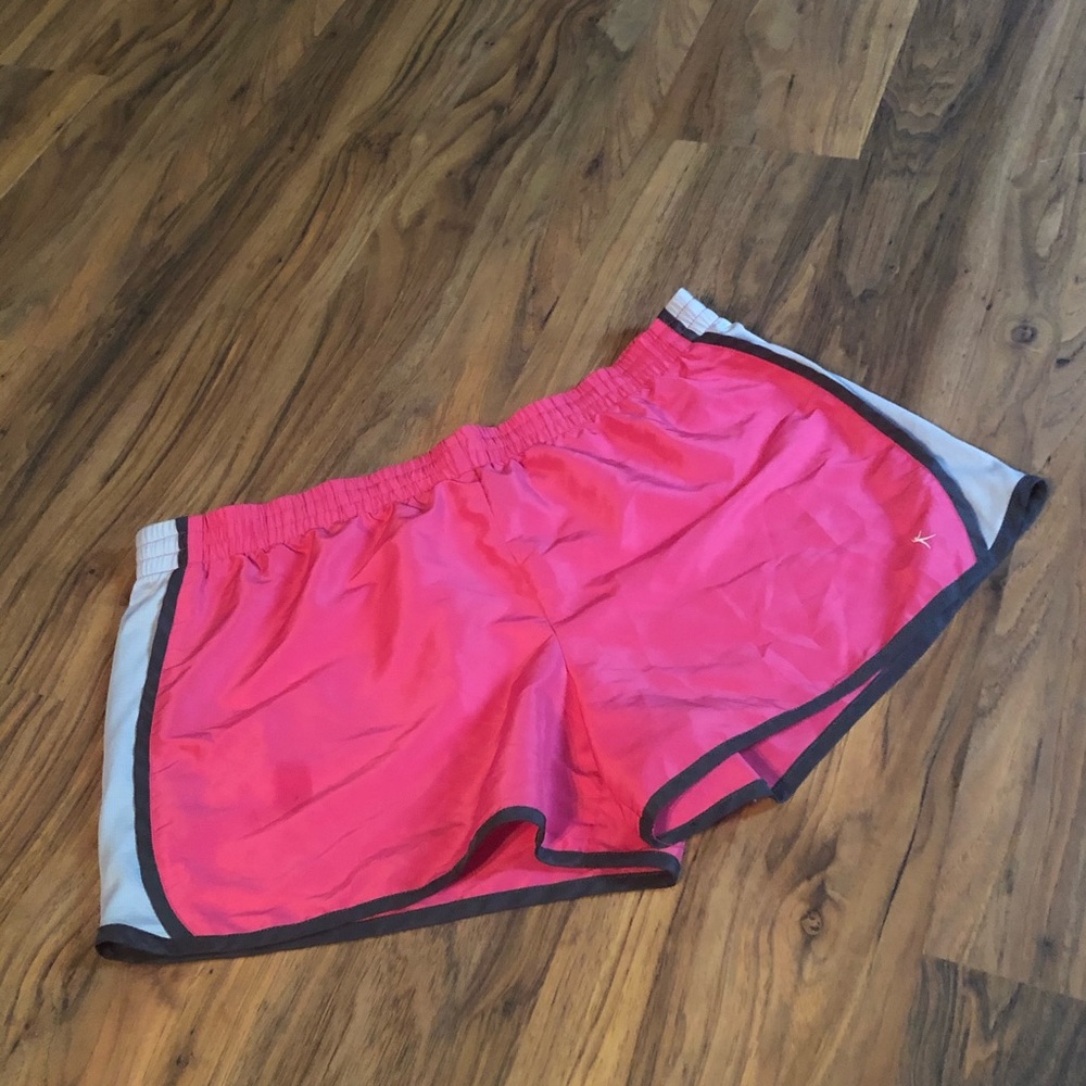 Pink & gray Danskin athletic shorts, XXL (20)